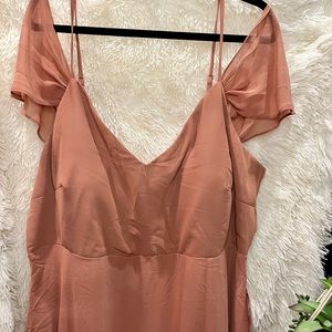 Rose pink 3XL curvy dress